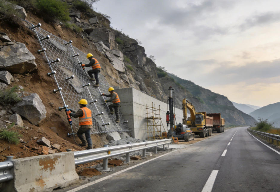 乳源公路道路护坡